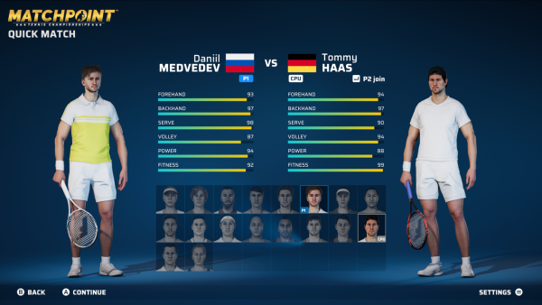 Matchpoint Tennis Championships PS5