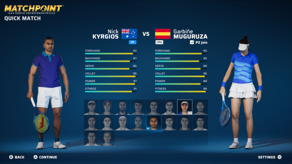 Matchpoint Tennis Championships PS5