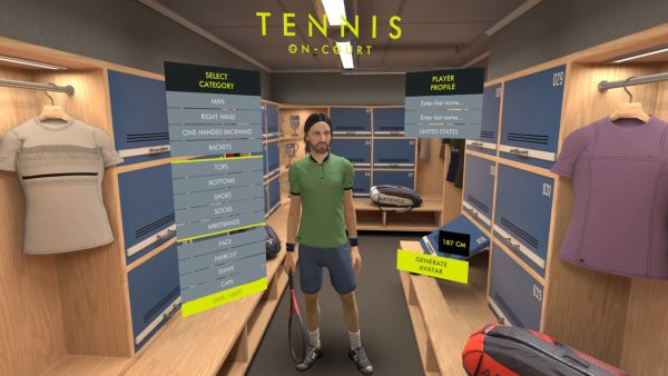 Tennis On-Court PS5