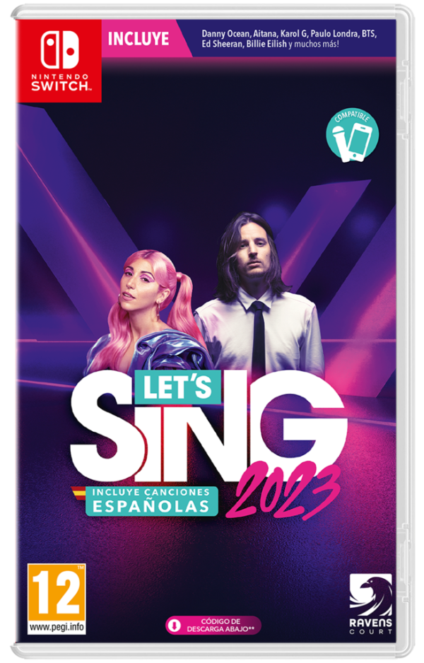 Let´s Sing 2023 - Incluye Canciones Españolas SWITCH
