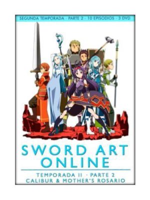 Sword Art Online Temp 2 Parte 2 - DVD