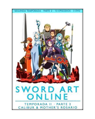 Sword Art Online Temp 2 Parte 2 - DVD