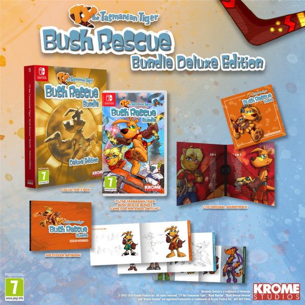 TY the Tasmanian Tiger™: Bush Rescue Bundle - Deluxe Edition SWITCH