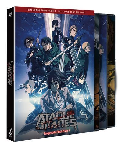 Ataque a los Titanes - Temporada Final 1 - DVD