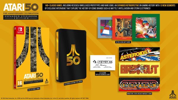 Atari 50: The Anniversary Celebration - Expanded Steelbook Edition SWITCH