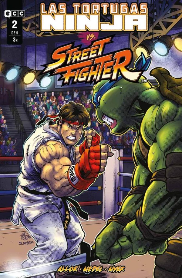 Las Tortugas Ninja vs. Street Fighter Nº02 de 5