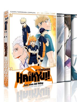 Haikyu Temporada 4 Episodios 1-25 + 5 - DVD
