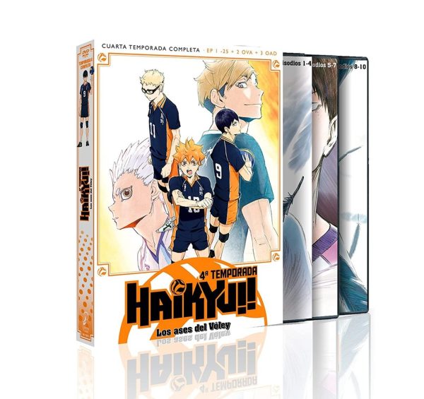 Haikyu Temporada 4 Episodios 1-25 + 5 - DVD