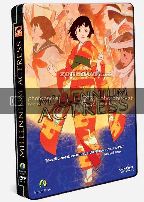 Millenium Actres Steelbook DVD