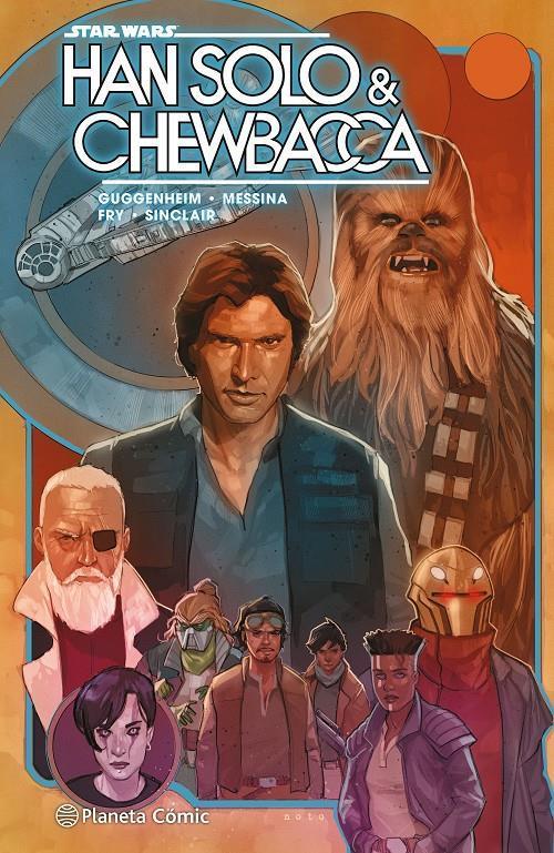Star Wars Han Solo y Chewbacca Nº02