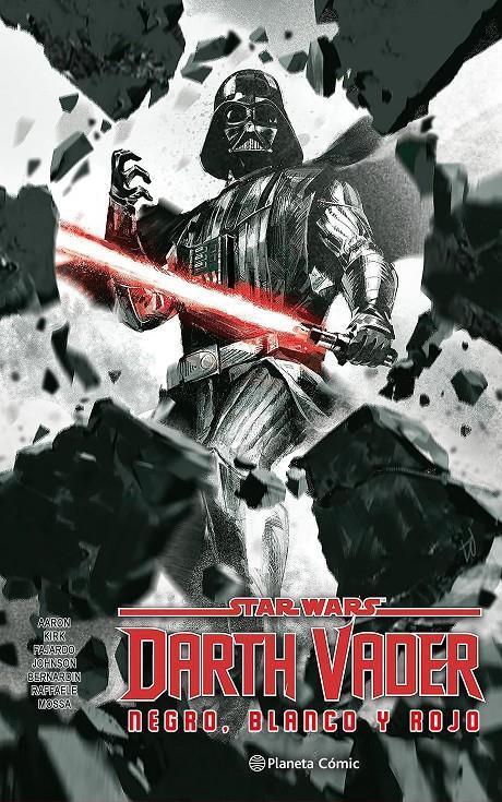 Star Wars Darth Vader: Negro, Blanco y Rojo