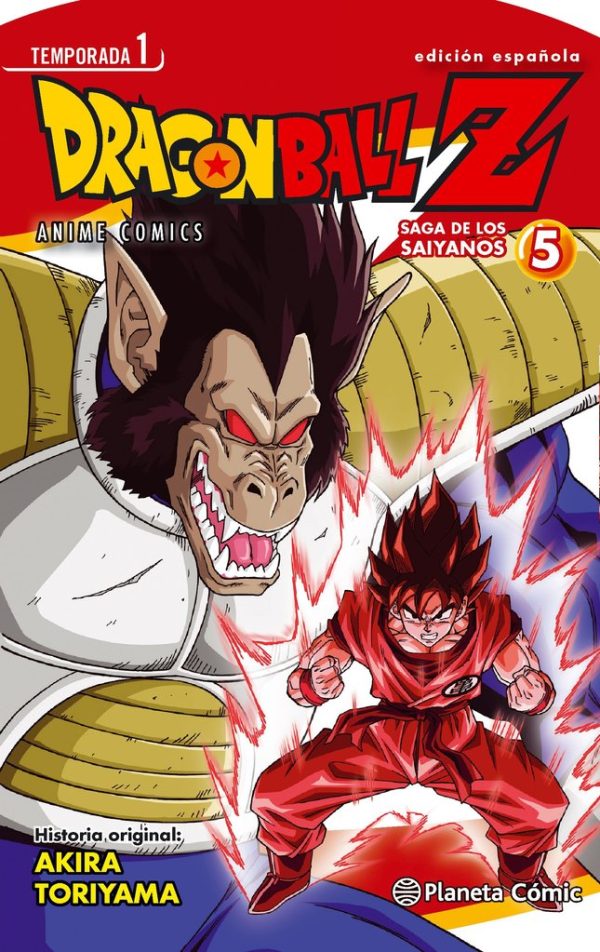 Dragon Ball Z Anime Series Saiyanos Nº3