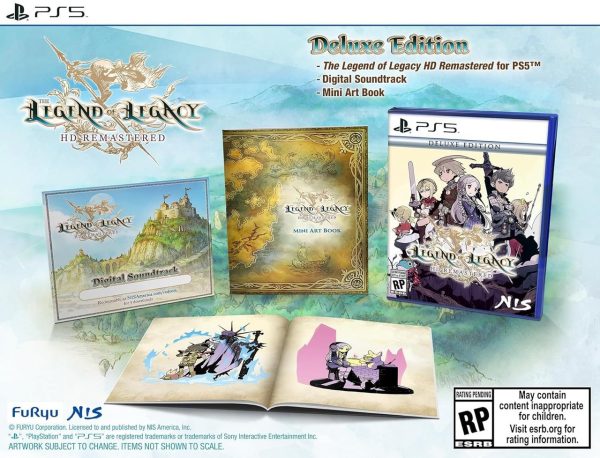 The Legend of Legacy HD Remastered - Deluxe Edition PS5