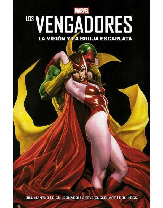 Los Vengadores La Vision y La Bruja Escarlata