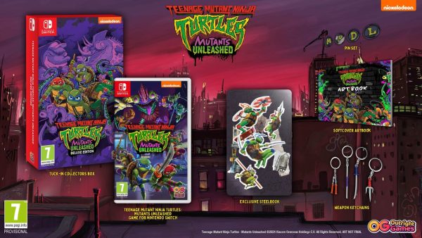 Teenage Mutant Ninja Turtles: Mutants Unleashed - Deluxe Edition SWITCH
