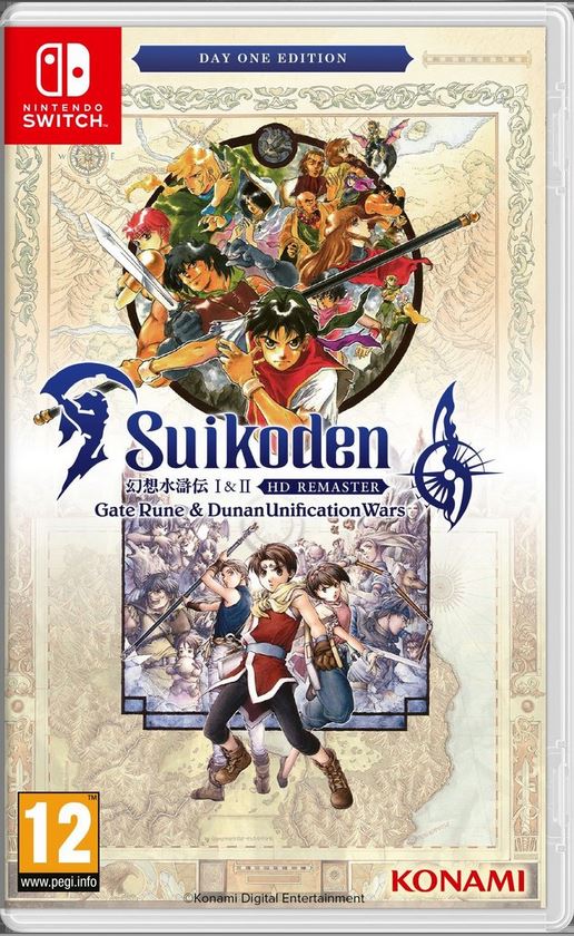 Suikoden I & II HD Remaster: Gate Rune & Dunan Unification Wars - Day 1 Edition SWITCH