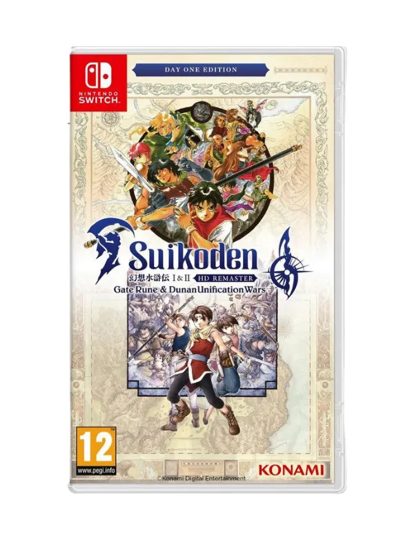 Suikoden I & II HD Remaster: Gate Rune & Dunan Unification Wars - Day 1 Edition SWITCH