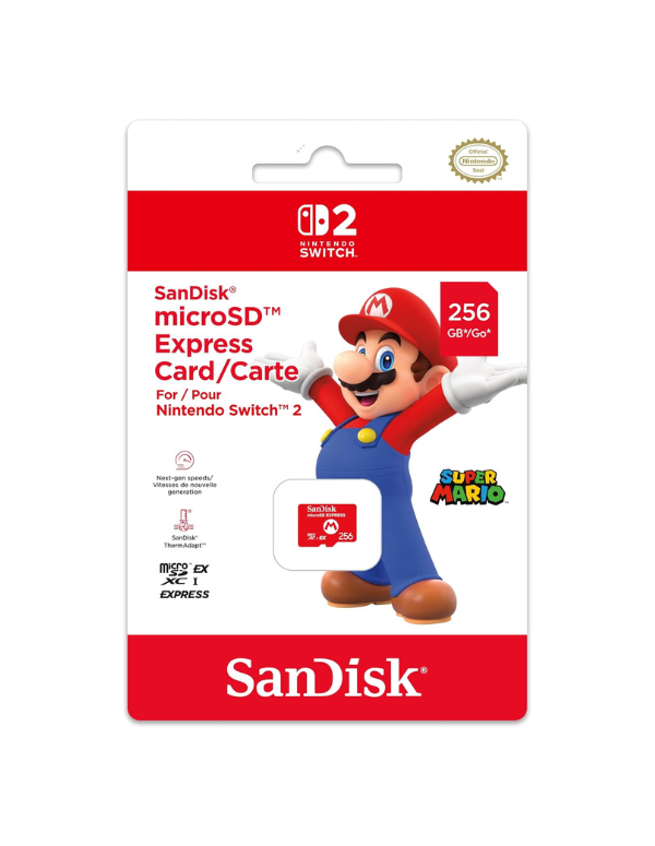 Tarjeta Micro SD express SANDISK 256GB SWITCH 2