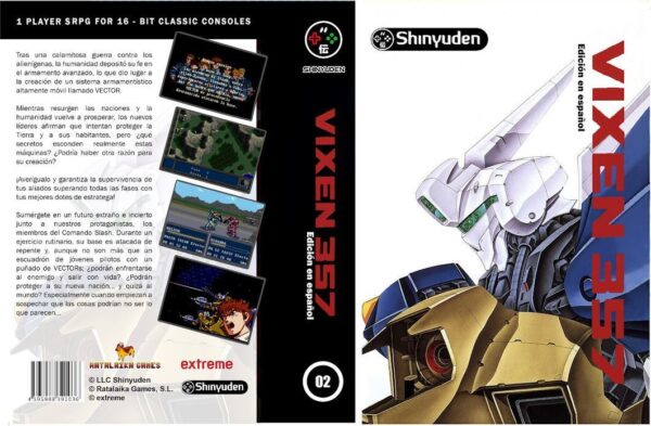 Vixen 357 - Edición en Castellano MEGA DRIVE