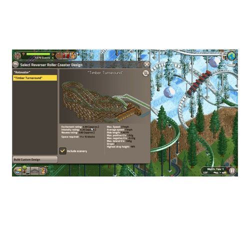 RollerCoaster Tycoon Classic SWITCH