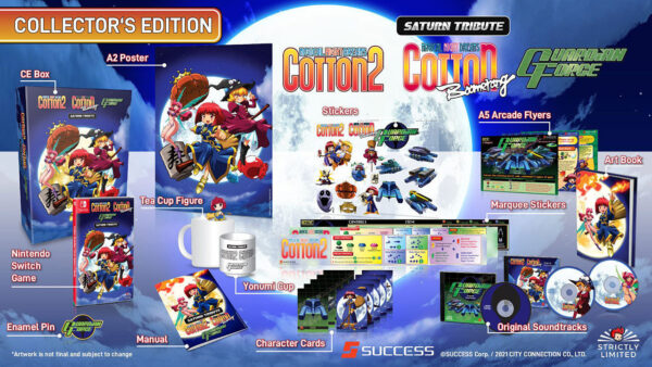 Cotton Guardian Force Saturn Tribute Collector's Edition - SWITCH