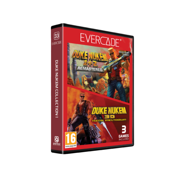 Cartucho Evercade Duke Nukem Cartucho 1