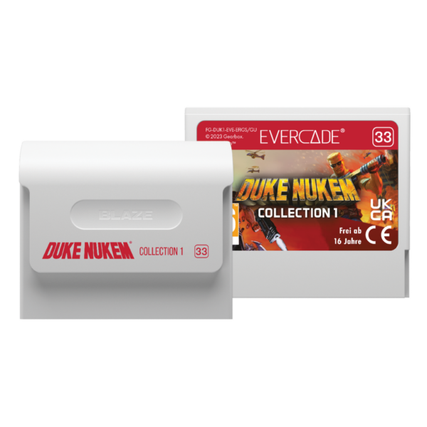 Cartucho Evercade Duke Nukem Cartucho 1
