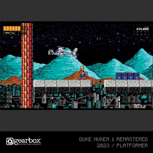 Cartucho Evercade Duke Nukem Cartucho 1