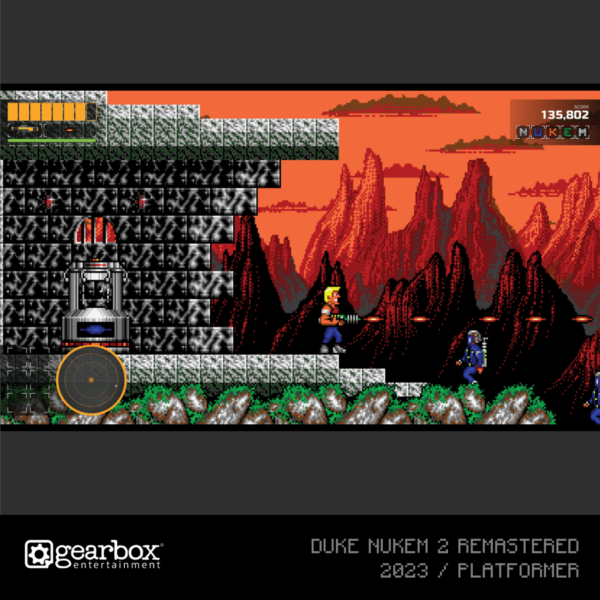 Cartucho Evercade Duke Nukem Cartucho 1