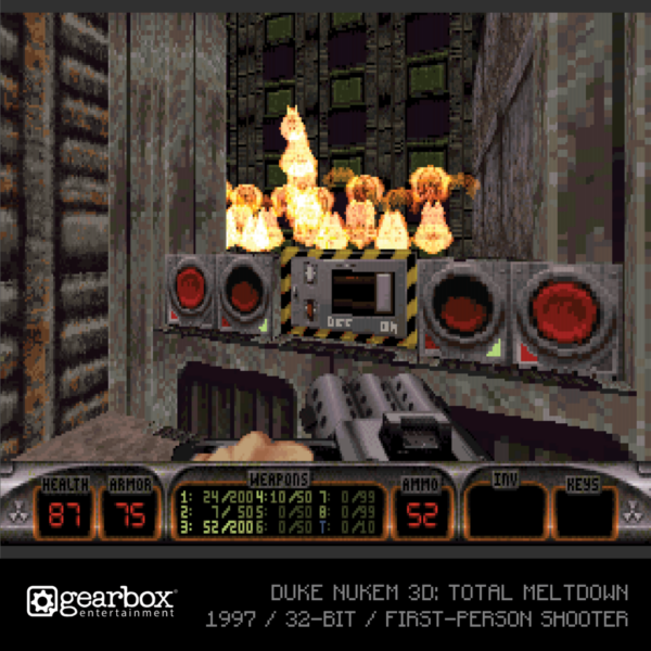 Cartucho Evercade Duke Nukem Cartucho 1
