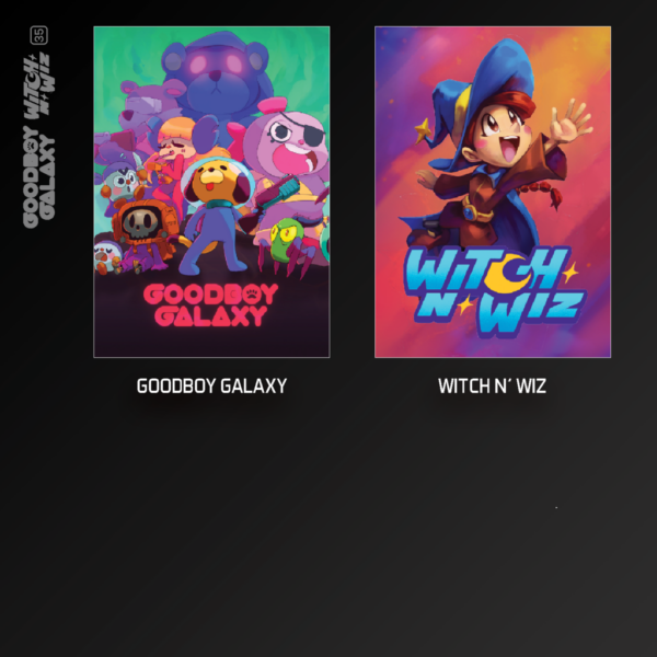 Cartucho Evercade Goodboy Galaxy Witch n Wiz