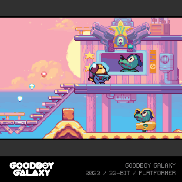 Cartucho Evercade Goodboy Galaxy Witch n Wiz