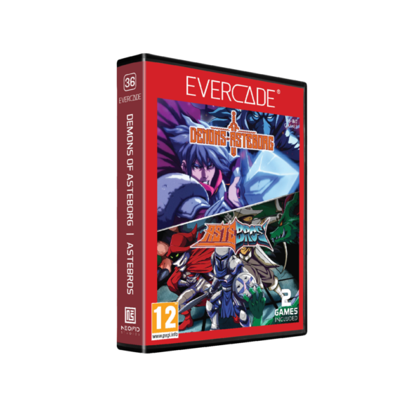 Cartucho Evercade Demons of Asterborg / Astebros