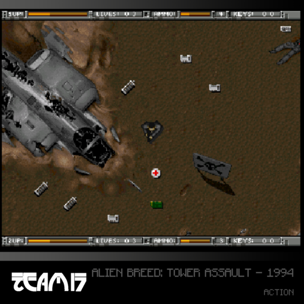 Cartucho Evercade Team 17 Amiga Collection 1