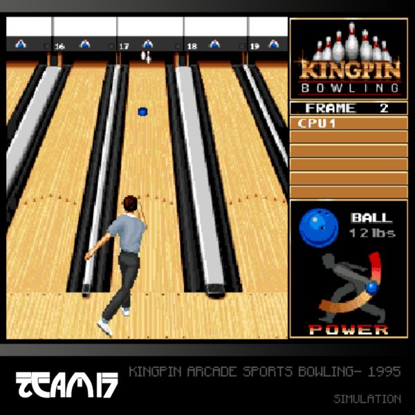 Cartucho Evercade Team 17 Amiga Collection 1