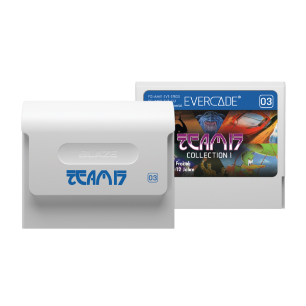 Cartucho Evercade Team 17 Amiga Collection 1