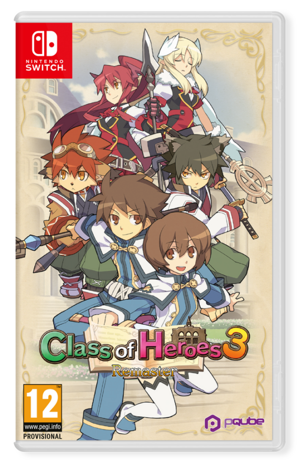 Class of Heroes 3 Remaster SWITCH