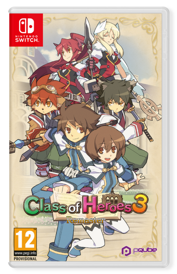 Class of Heroes 3 Remaster SWITCH