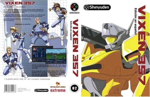 Vixen 357 - Edición en Castellano MEGA DRIVE