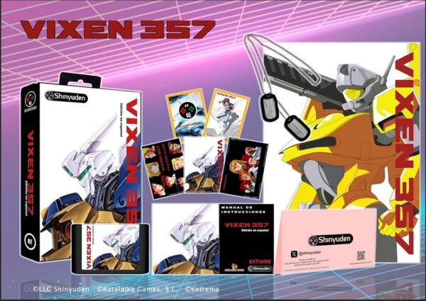 Vixen 357 - Edición en Castellano MEGA DRIVE