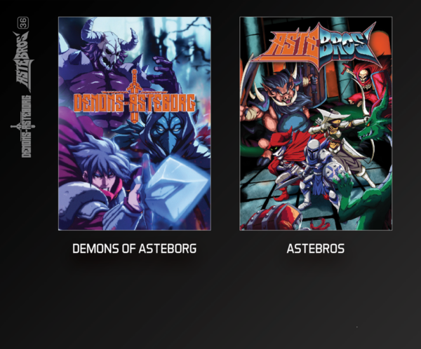 Cartucho Evercade Demons of Asterborg / Astebros