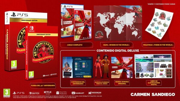 Carmen Sandiego - 40th Anniversary Edition PS5