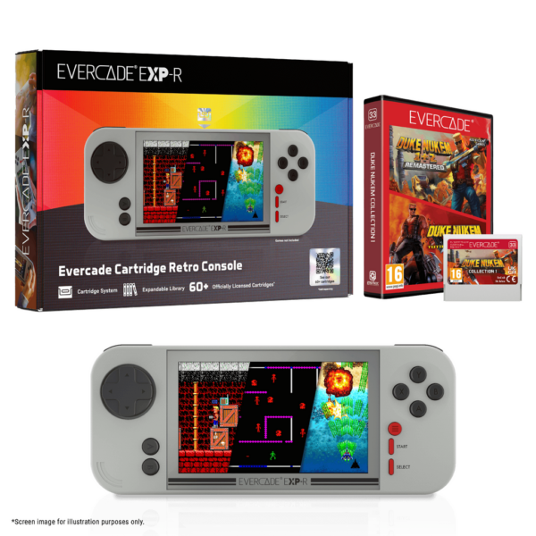 Consola Evercade EXP-R + Duke Nukem Collection 1