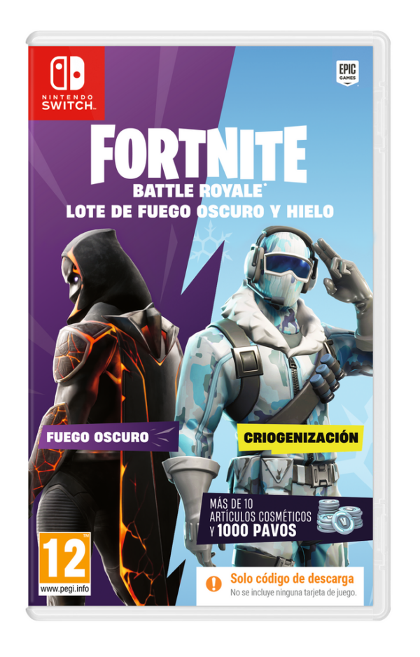 Fortnite: Lote de Fuego Oscuro y Hielo SWITCH 2