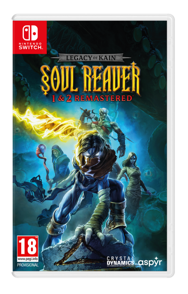 Legacy of Kain Soul Reaver 1&2 Remastered SWITCH