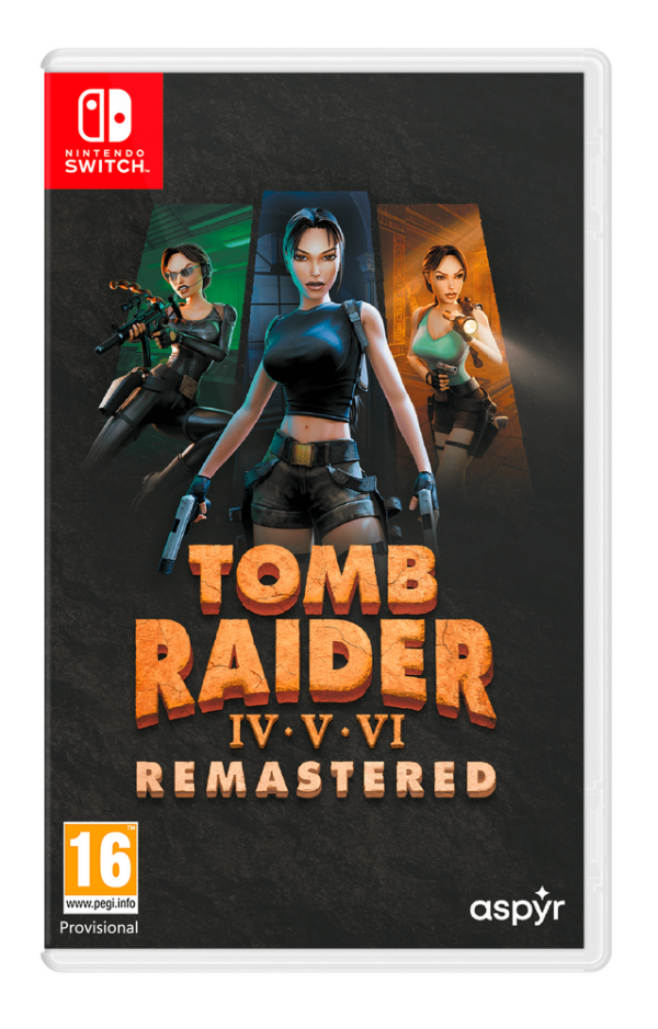 Tomb Raider IV-VI Remastered Starring Lara Croft SWITCH