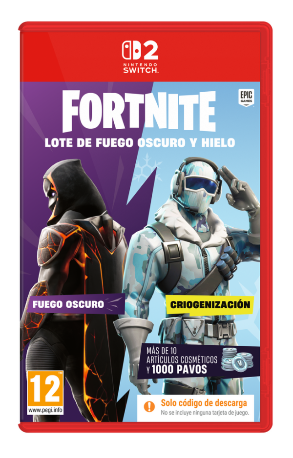 Fortnite: Lote de Fuego Oscuro y Hielo SWITCH 2