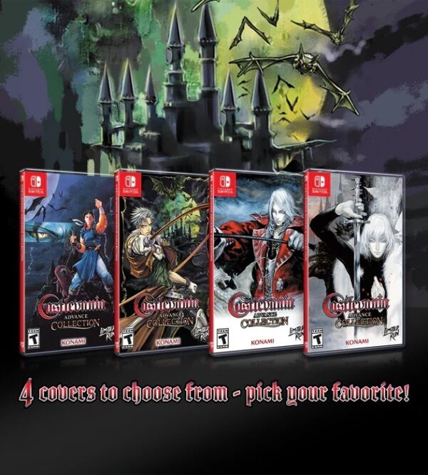 Castlevania: Advance Collection - Carátula 3 SWITCH