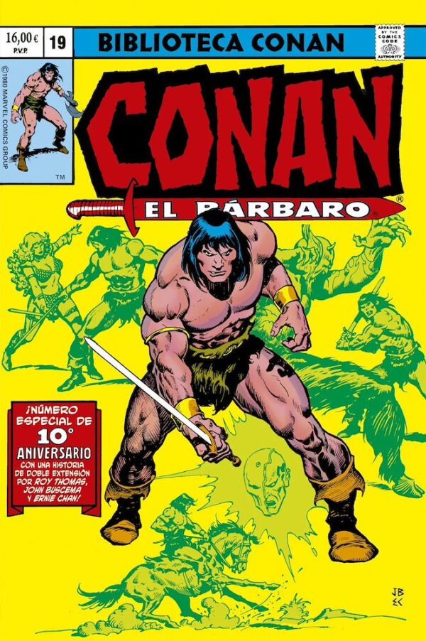 Biblioteca Conan: Conan El Barbaro Nº19