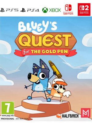 Bluey's Quest for the Gold Pen